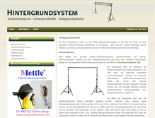 Tablet Screenshot of hintergrundsystem.de